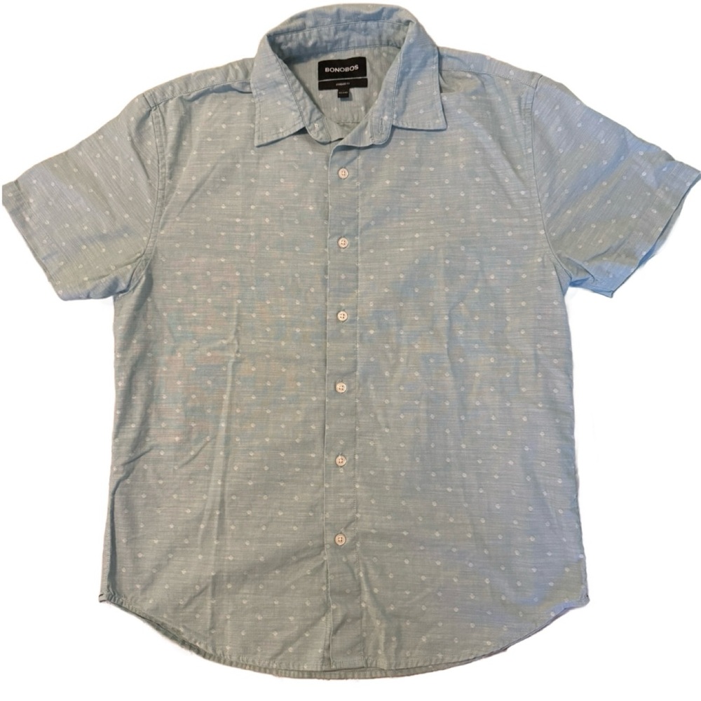 Bonobos Light Blue Casual Button Down Shirt